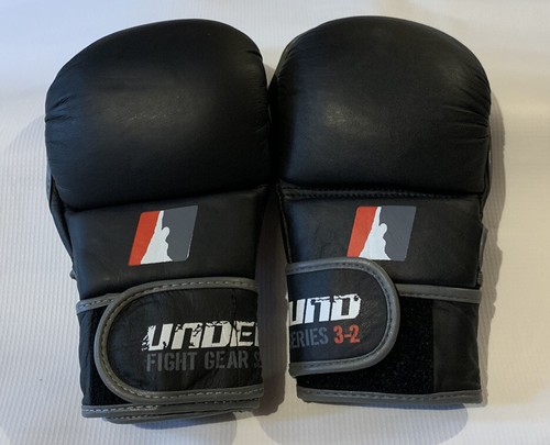 Mma gloves black - training, &
