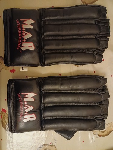 Mma gloves black size - gloves,