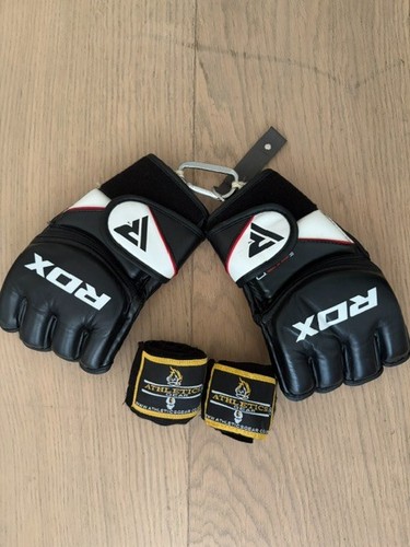 Rdx black open finger - rdx,