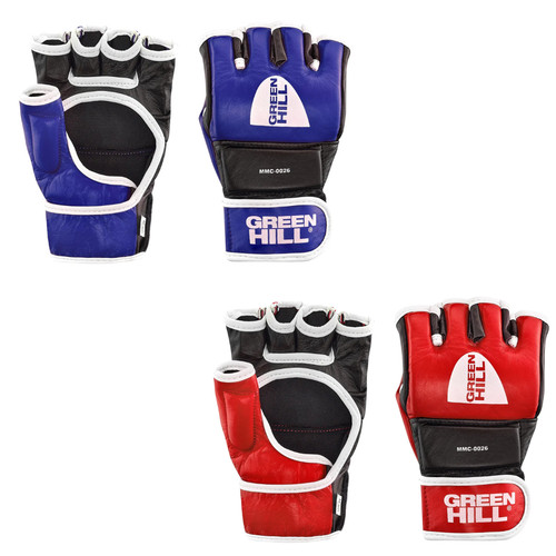 Green hill mma gloves cage - green,