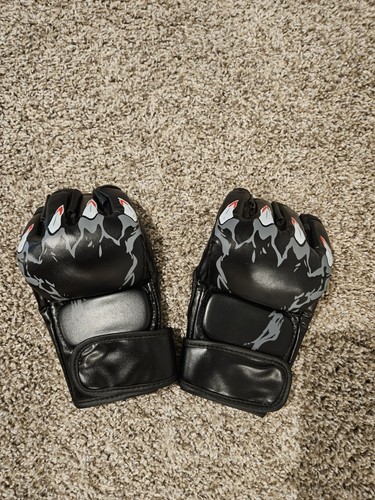 Fingerless mma punching gloves - mma,