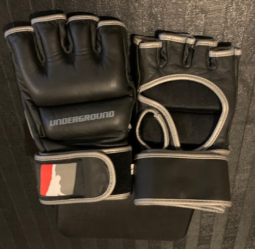 Mma gloves black - mma,