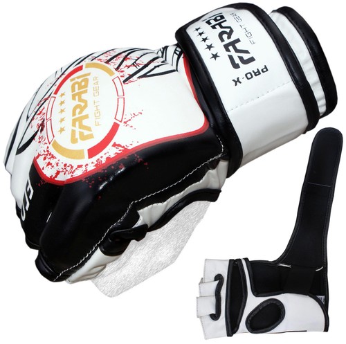 Farabi leather mma gloves - farabi,