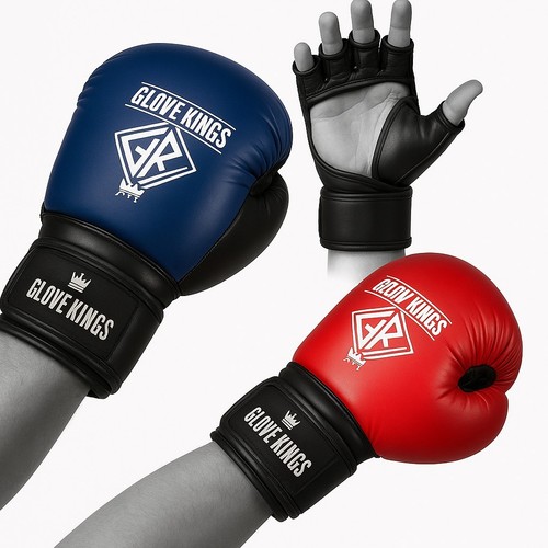 Mma sparring gloves open - mma,